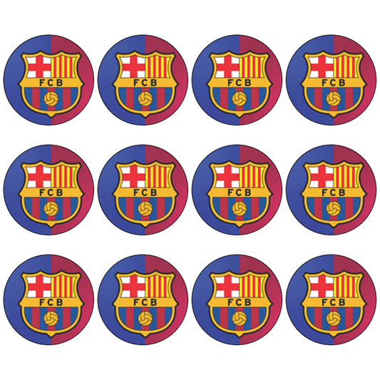 Barcelona, Muffinsbilder 12 stk.