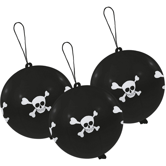 Pirat Ballonger, 3 stk