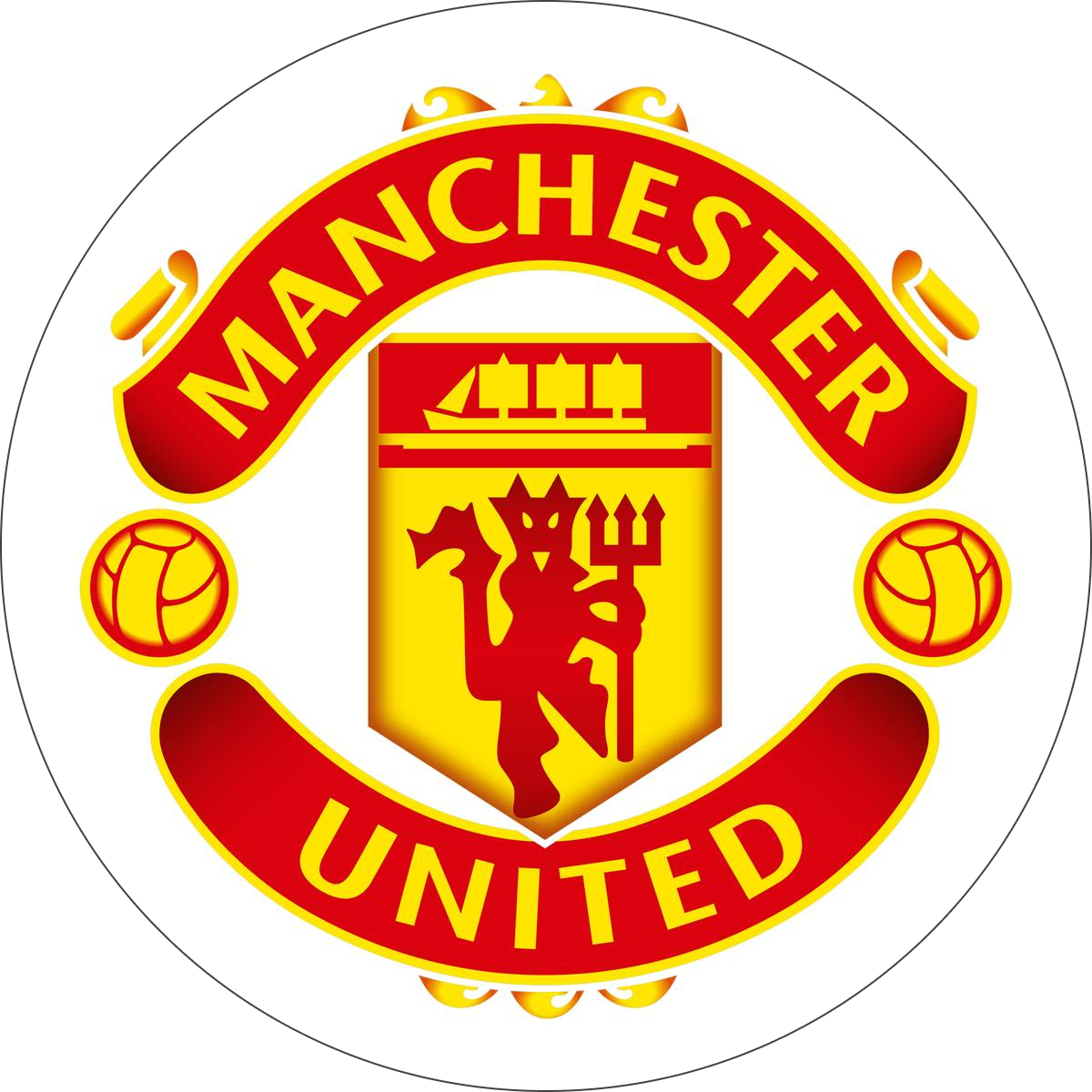 Manchester United Spiselig Kakebilde