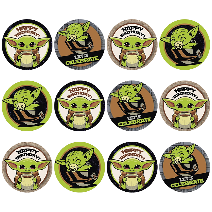 Baby Yoda, Muffinsbilder 12