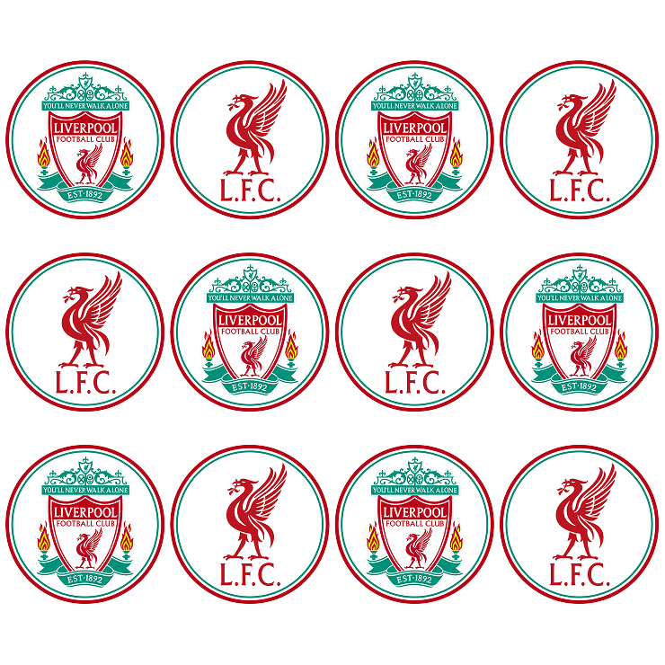 Liverpool,  Muffinsbilder 12 stk