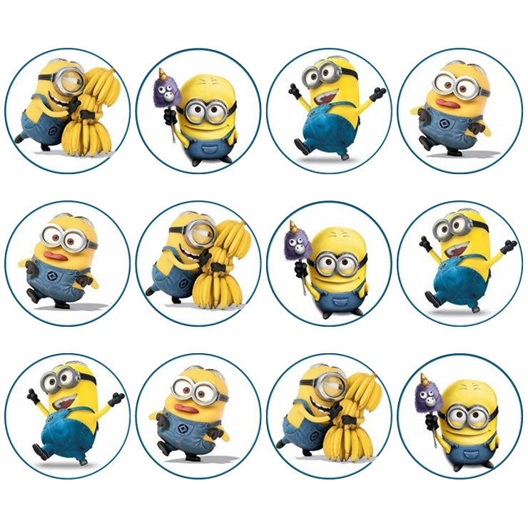 Minions, Muffinsbilder 12 stk