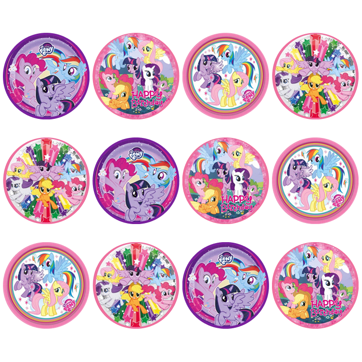My little Pony, Muffinsbilder 12 stk