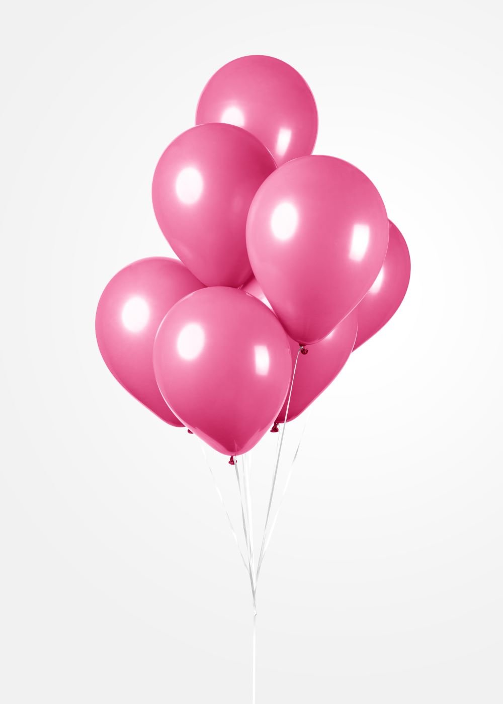 Ballonger, hot Pink, 10 stk.