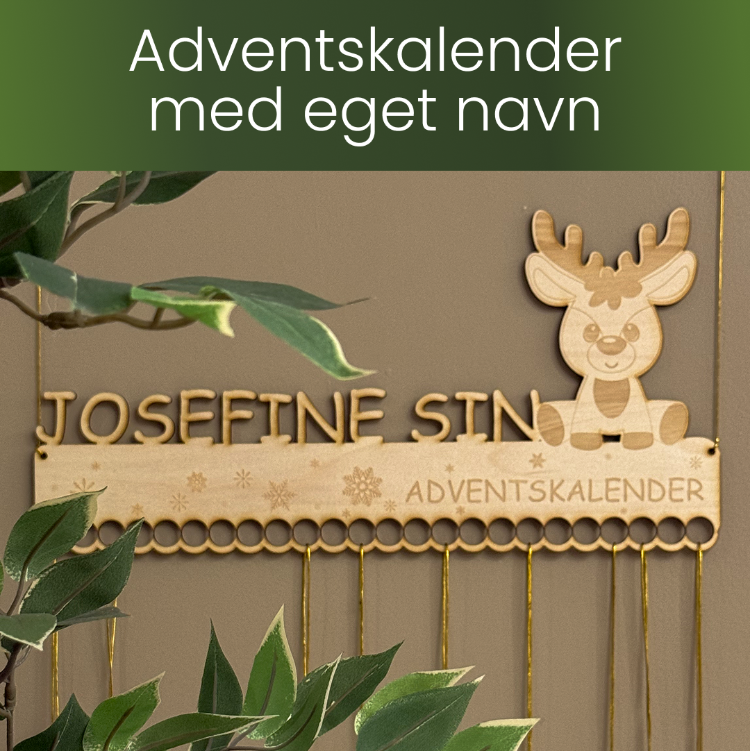 Adventskalender i Tre - 3 Design