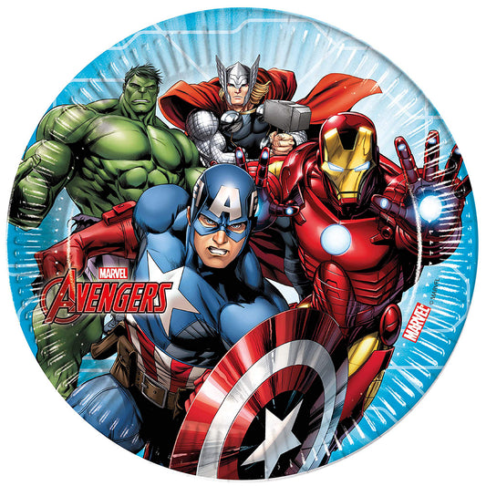 Mighty Avengers, Tallerkener, 8stk