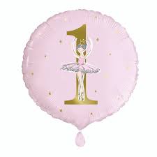 Ballerina 1-årsdag, Folieballong