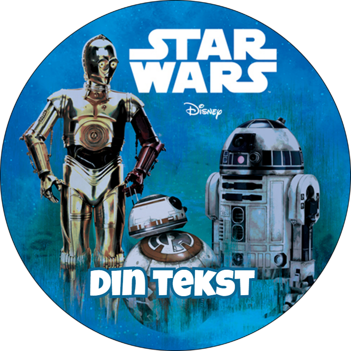 Star wars 1 spiselig kakebilde