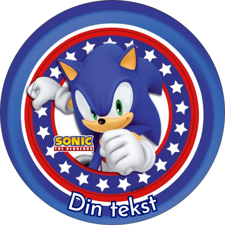 Sonic spiselig kakebilde