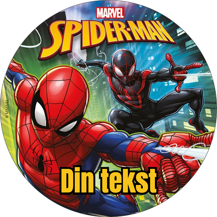 Spiderman 1 Spiselig Kakebilde