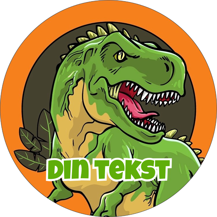 Dinosaur 3 Spiselig Kakebilde