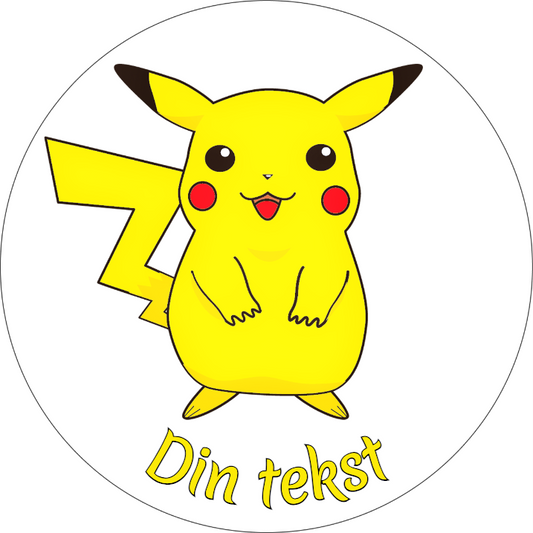 Pikachu Spiselig Kakebilde
