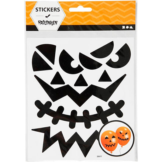 Halloween Gresskar, Klistremerker