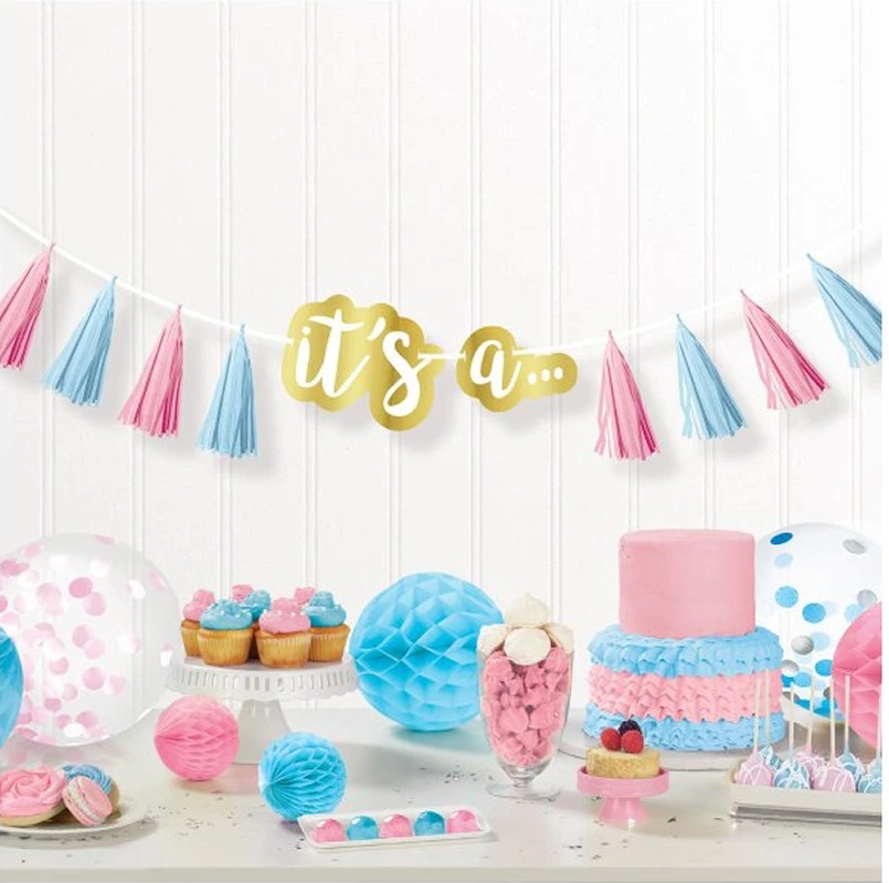 Gender Reveal Bannere - It´s a...  240 cm