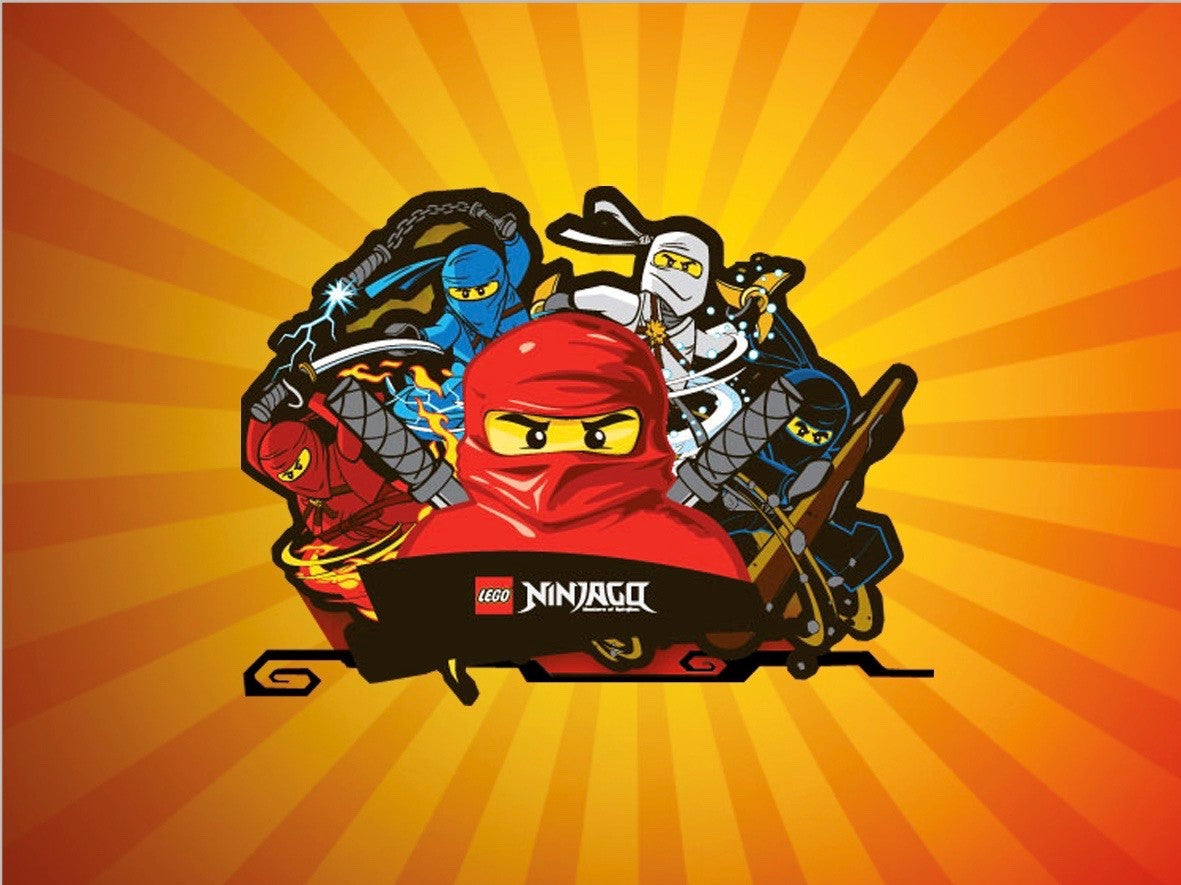 Ninjago Kakebilde2, Sukkerpapir