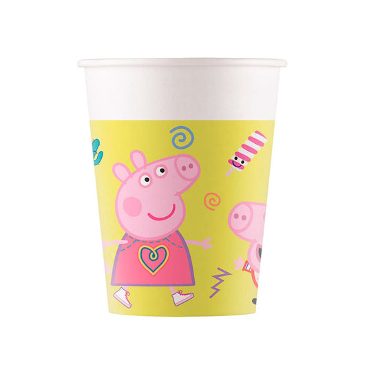 Peppa Gris Kopper, 8 stk