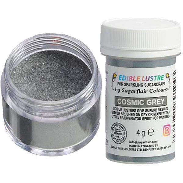 Spiselig Glitter, Sølv, 4g