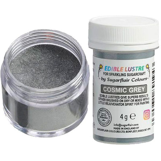 Spiselig Glitter, Sølv, 4g