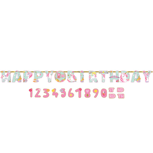 Magical Unicorn Jumbobanner Med Tall! 3,2 M