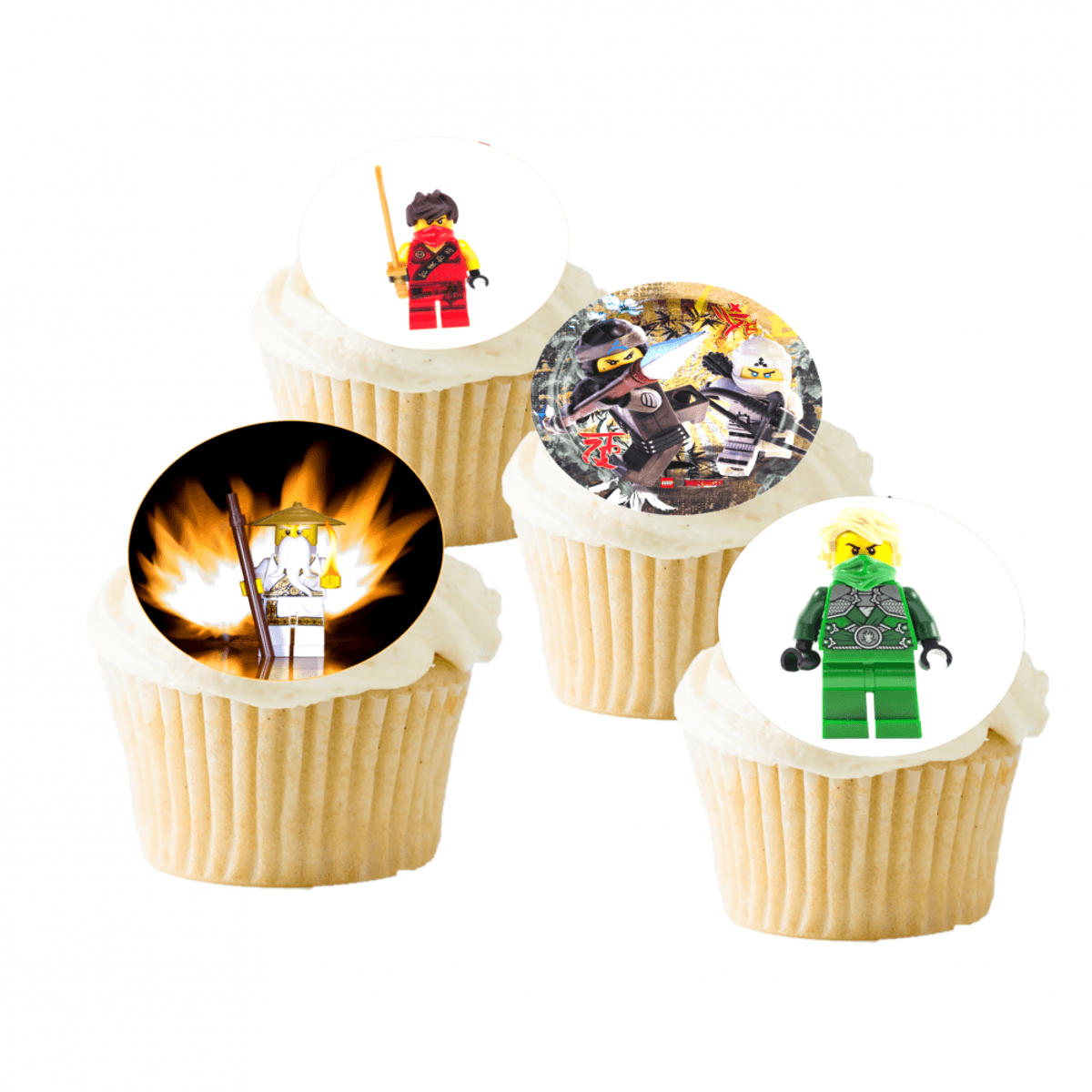 Ninjago, Muffinsbilder, 16 stk