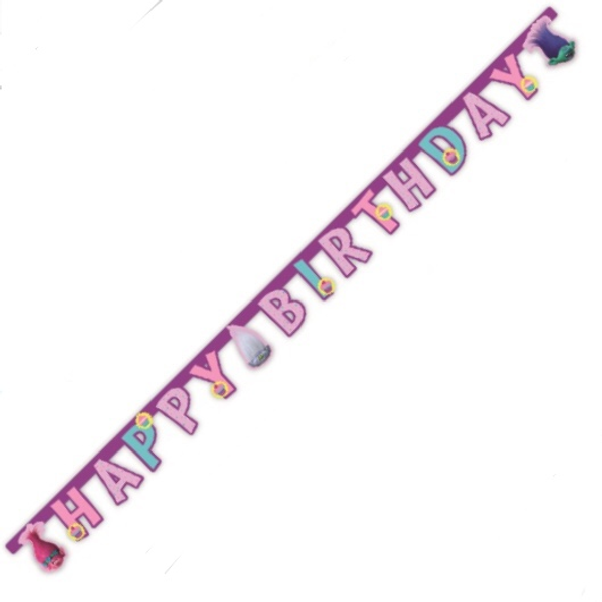 Trolls "Happy Birthday" banner!