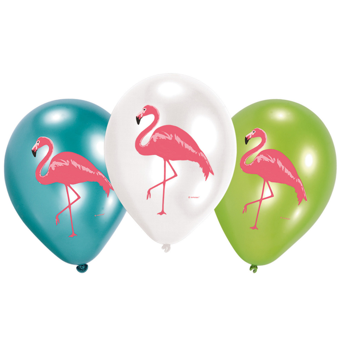 Flamingo, Ballonger 6 stk