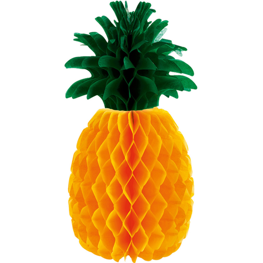 Hawaii Ananas Bordekorasjon, 29x15cm