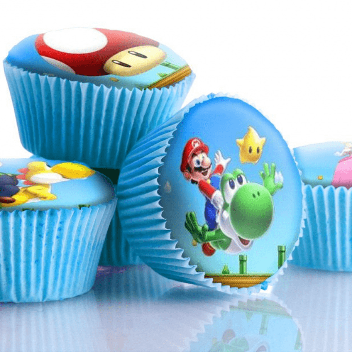 Super Mario, Muffinsbilder 12 stk