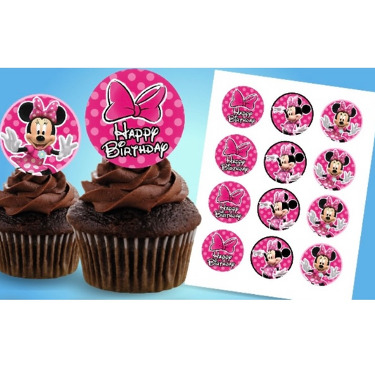 Minnie Muffinsbilder, 12 stk