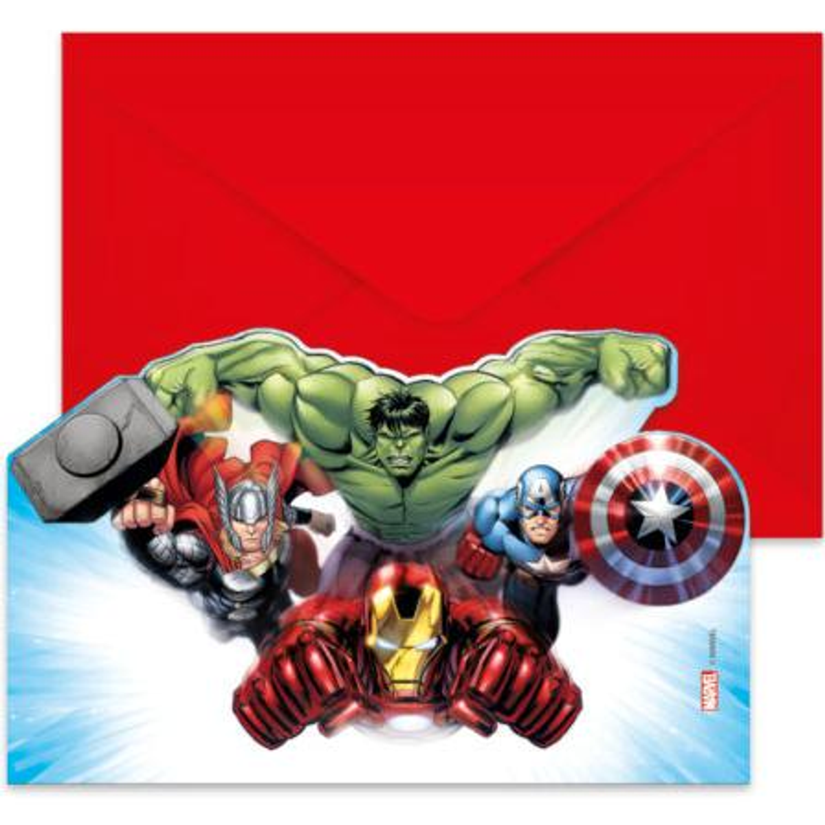 Avengers Infinity Stones, Invitasjoner, 6 stk