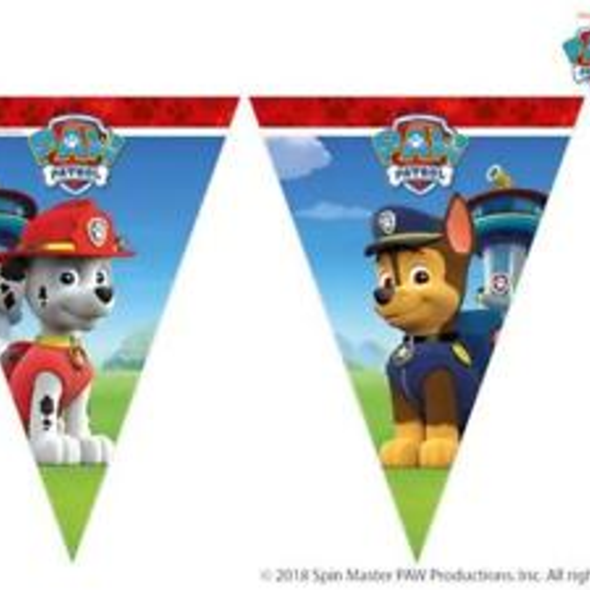 Paw Patrol Flaggbanner 2