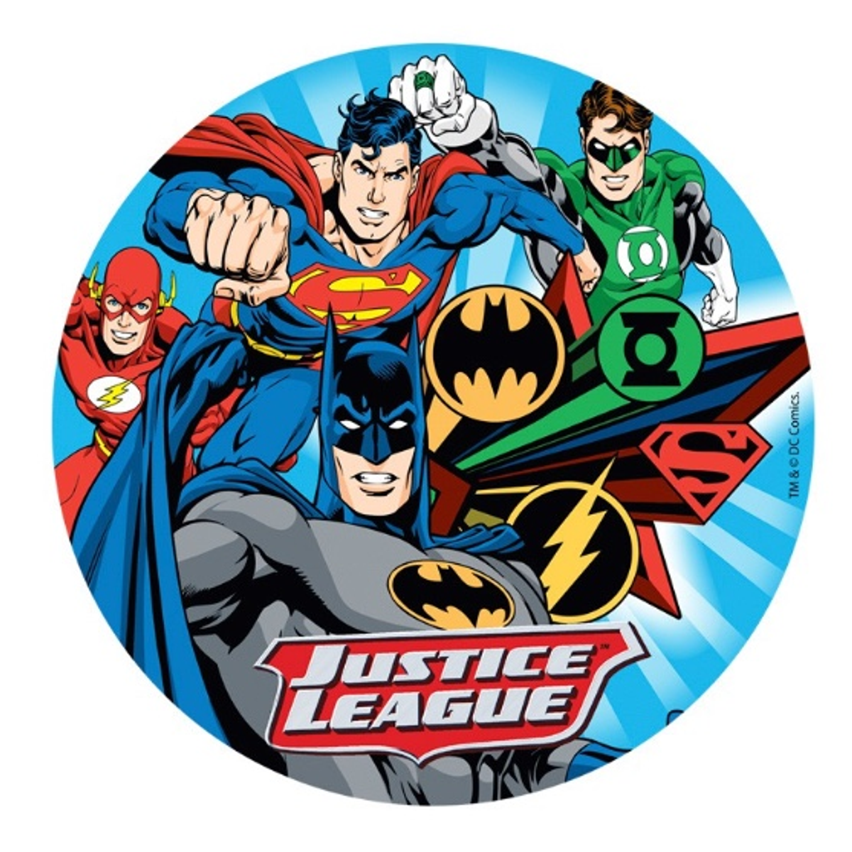 Justice League Kakebilde, 20 cm