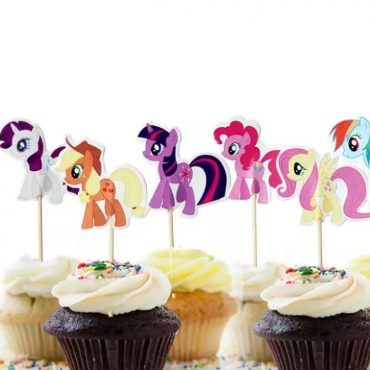 My Little Pony cupcacke Pynt, 12 stk