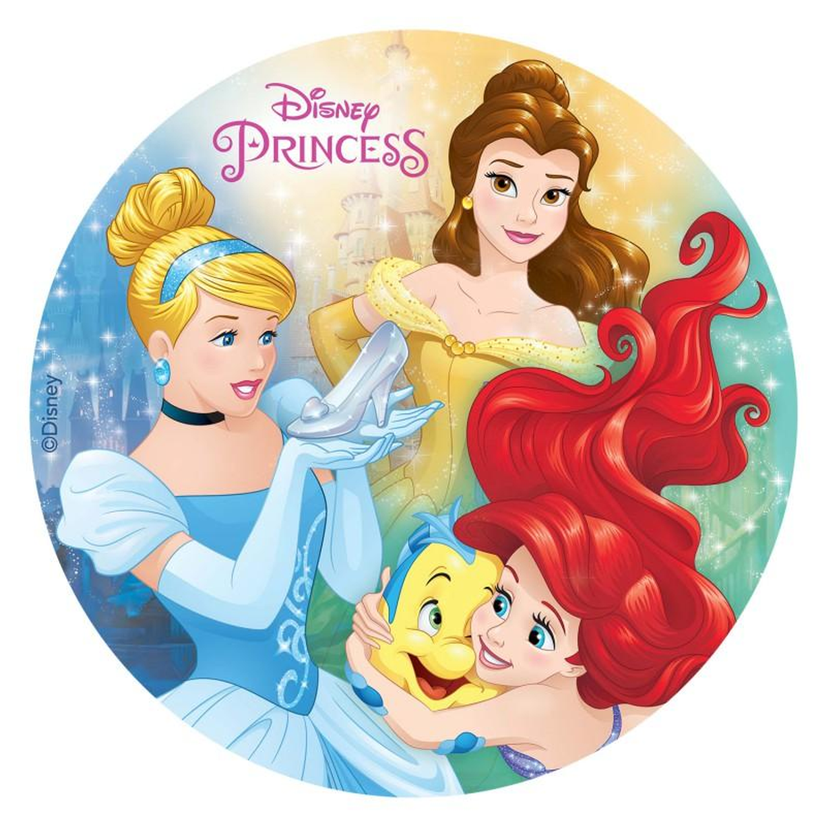 Disney Prinsesse, Kakebilde 4, 20cm