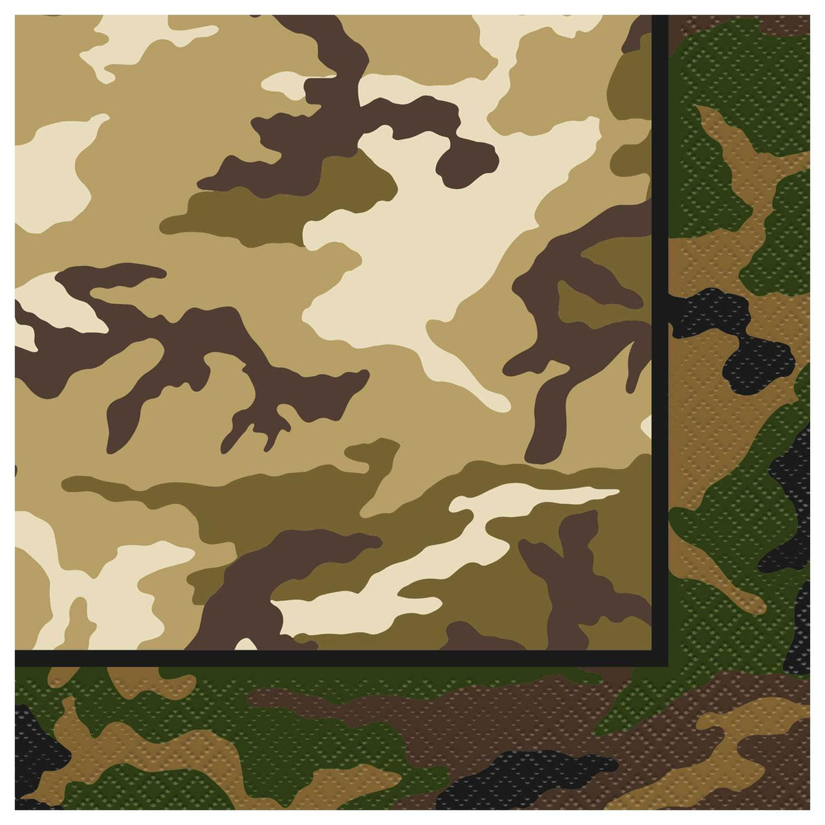 Camouflage 2, Servietter, 16 stk