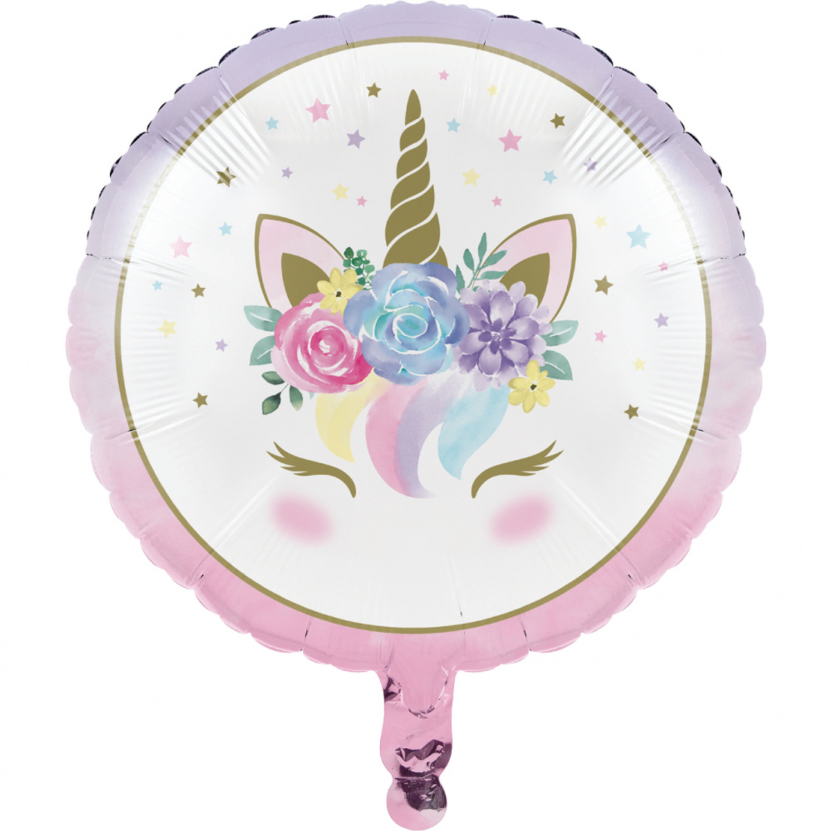 Unicorn Baby Folieballong, 45,7 cm