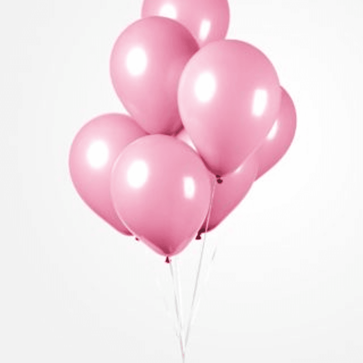 Ballonger, Rosa, 10 stk