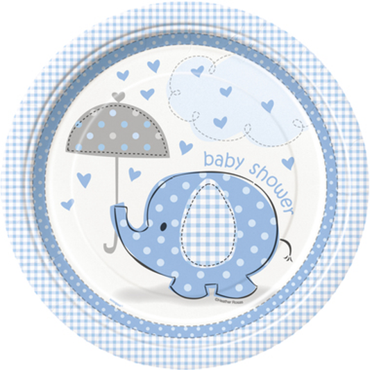 Umbrellaphants Blue, Asjetter, 8stk