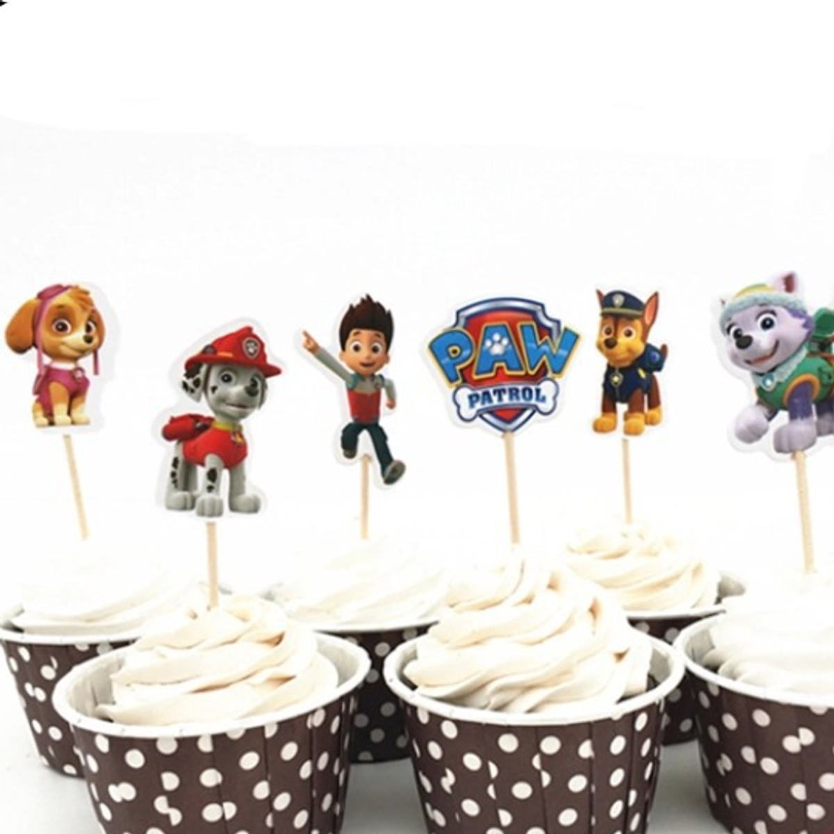 Paw Patrol Cupcake Toppers