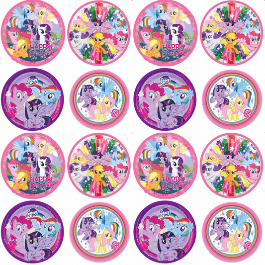 My little Pony, Cupcakebilder, 16stk