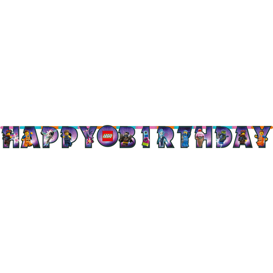 Lego Movie Happy Birthday banner