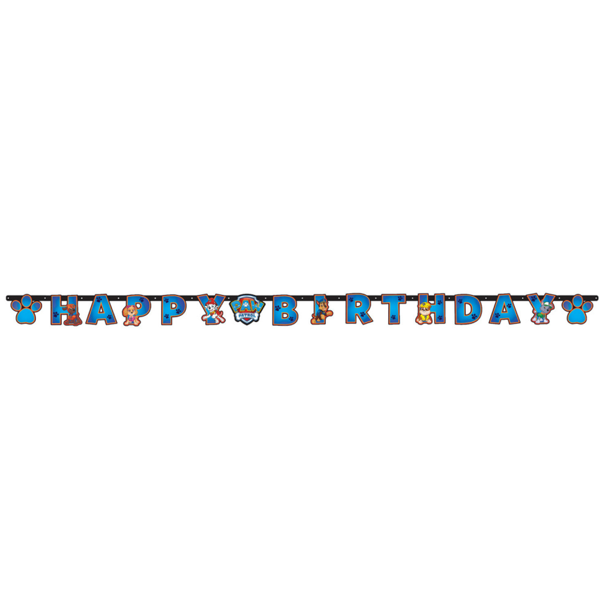 Paw Patrol, Happy Birtday banner 3