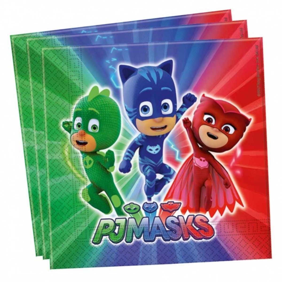 PJ Masks, Servietter, 20 stk