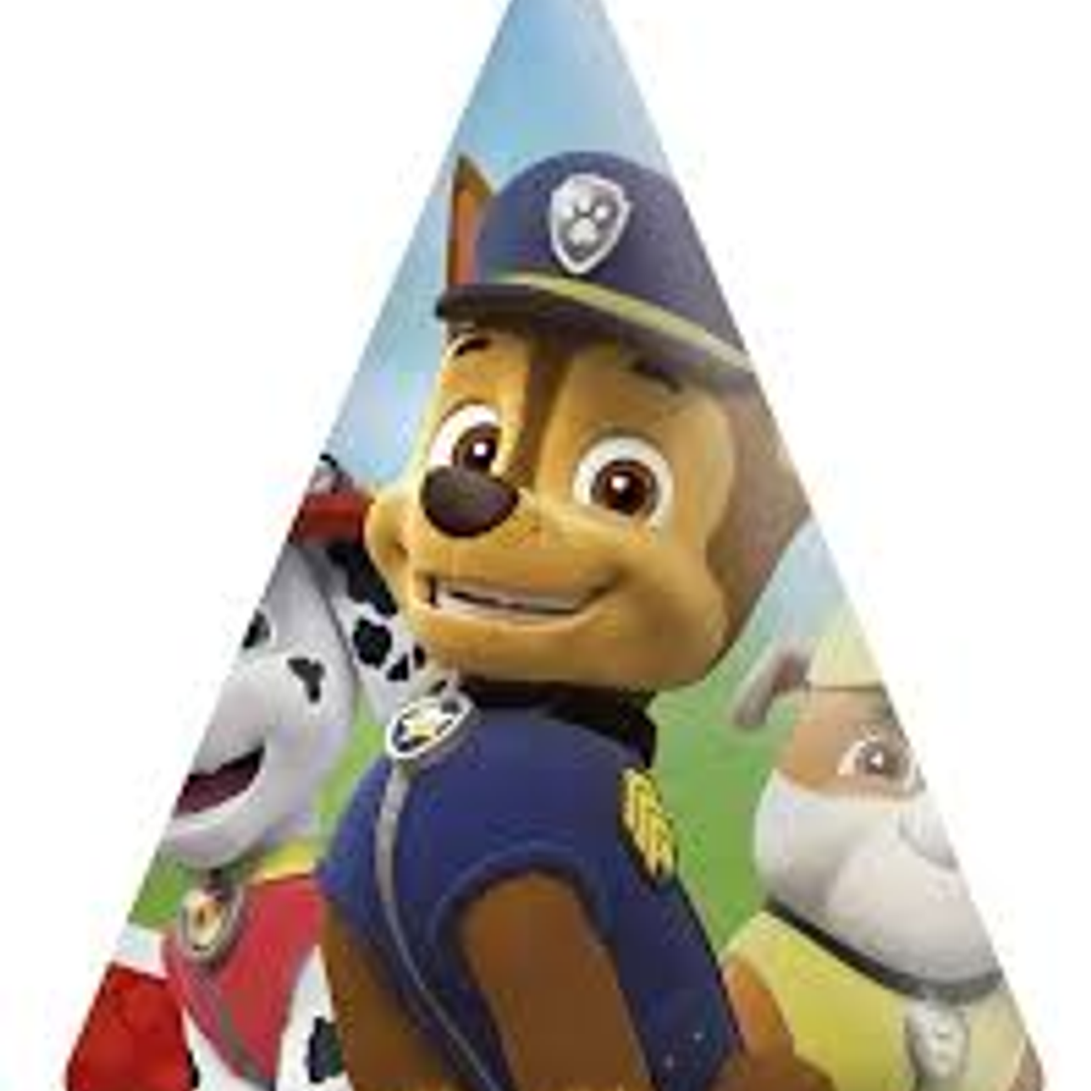 Paw Patrol Bursdagshatter, 6 stk