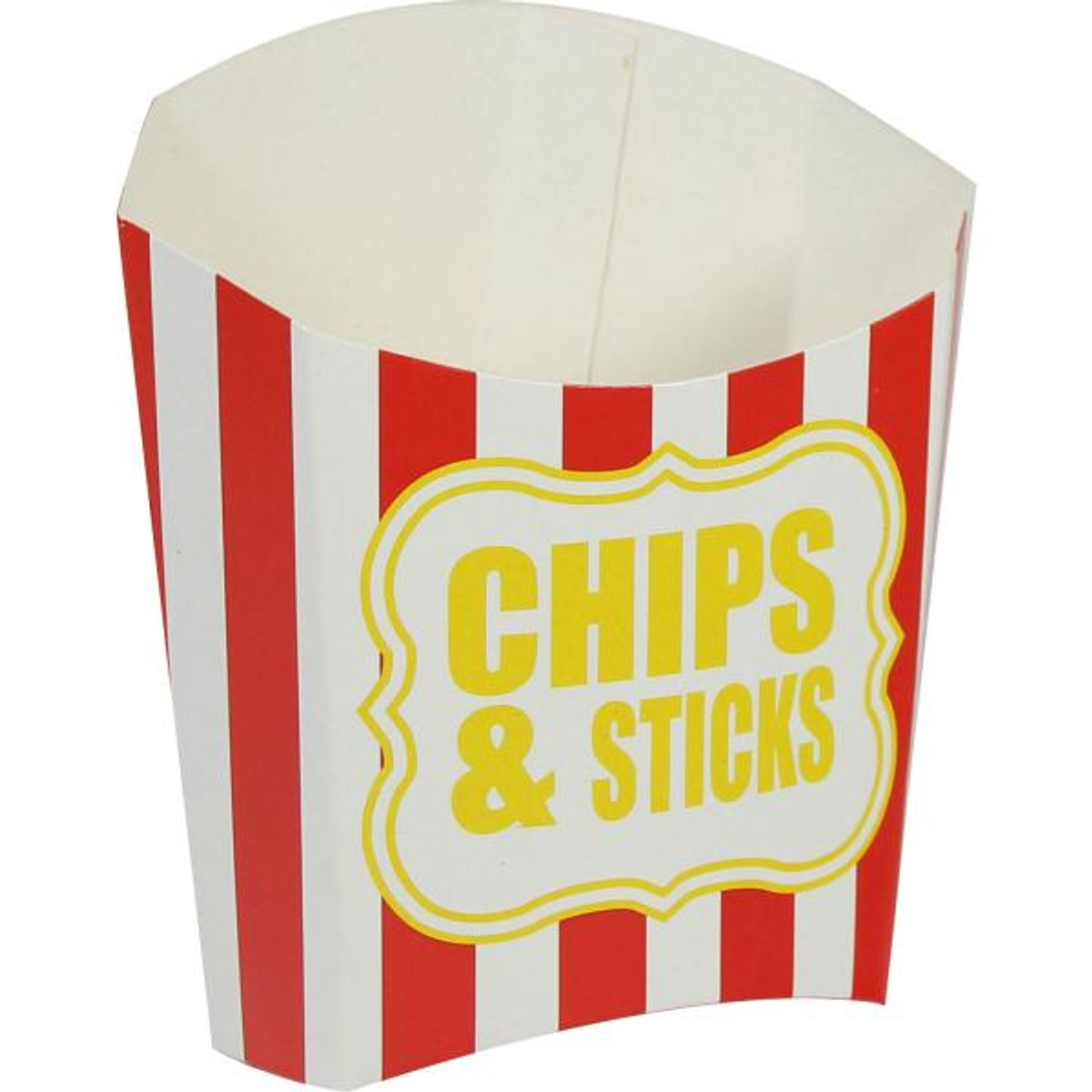 Hvit og rød, Chips and Sticks, Boks, pr stk