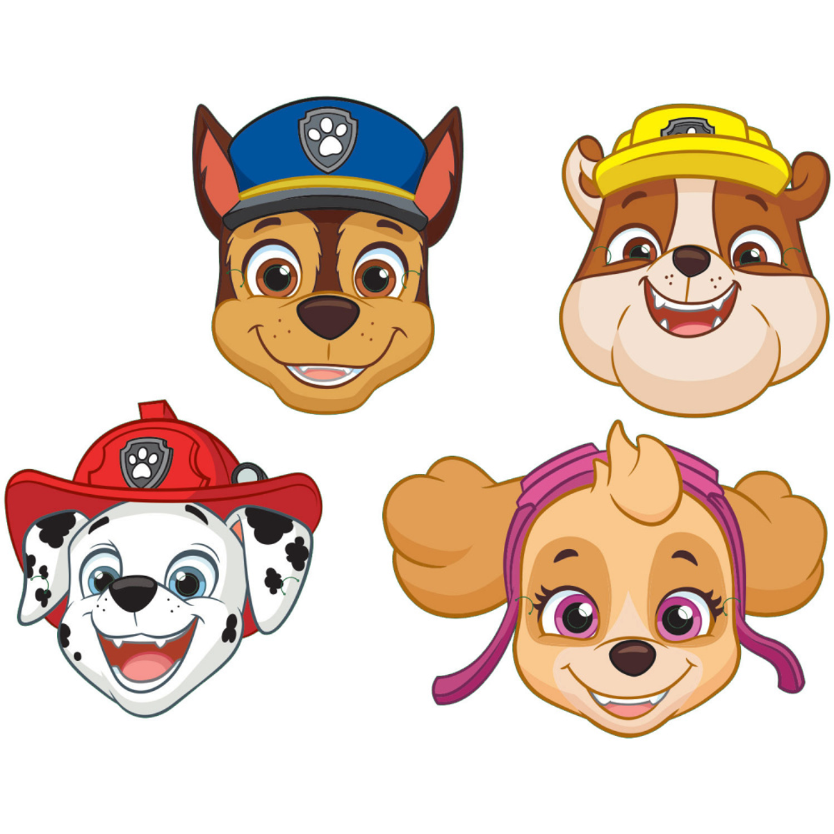 Paw Patrol, Masker 3, 8stk