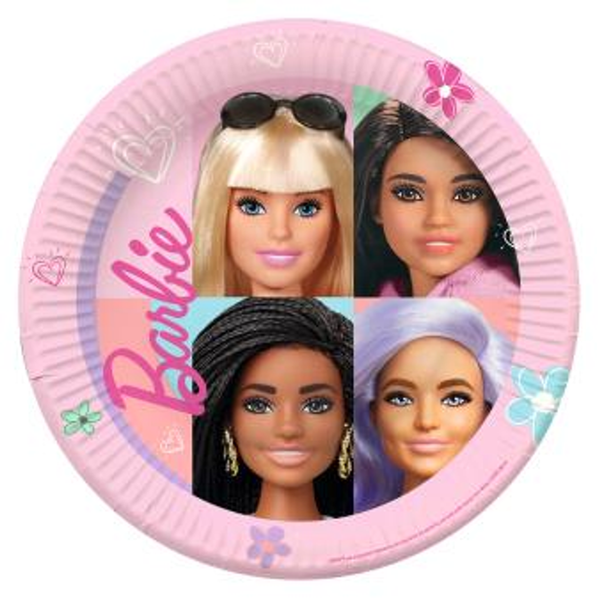 Barbie Sweet Life, Tallerken 8 stk