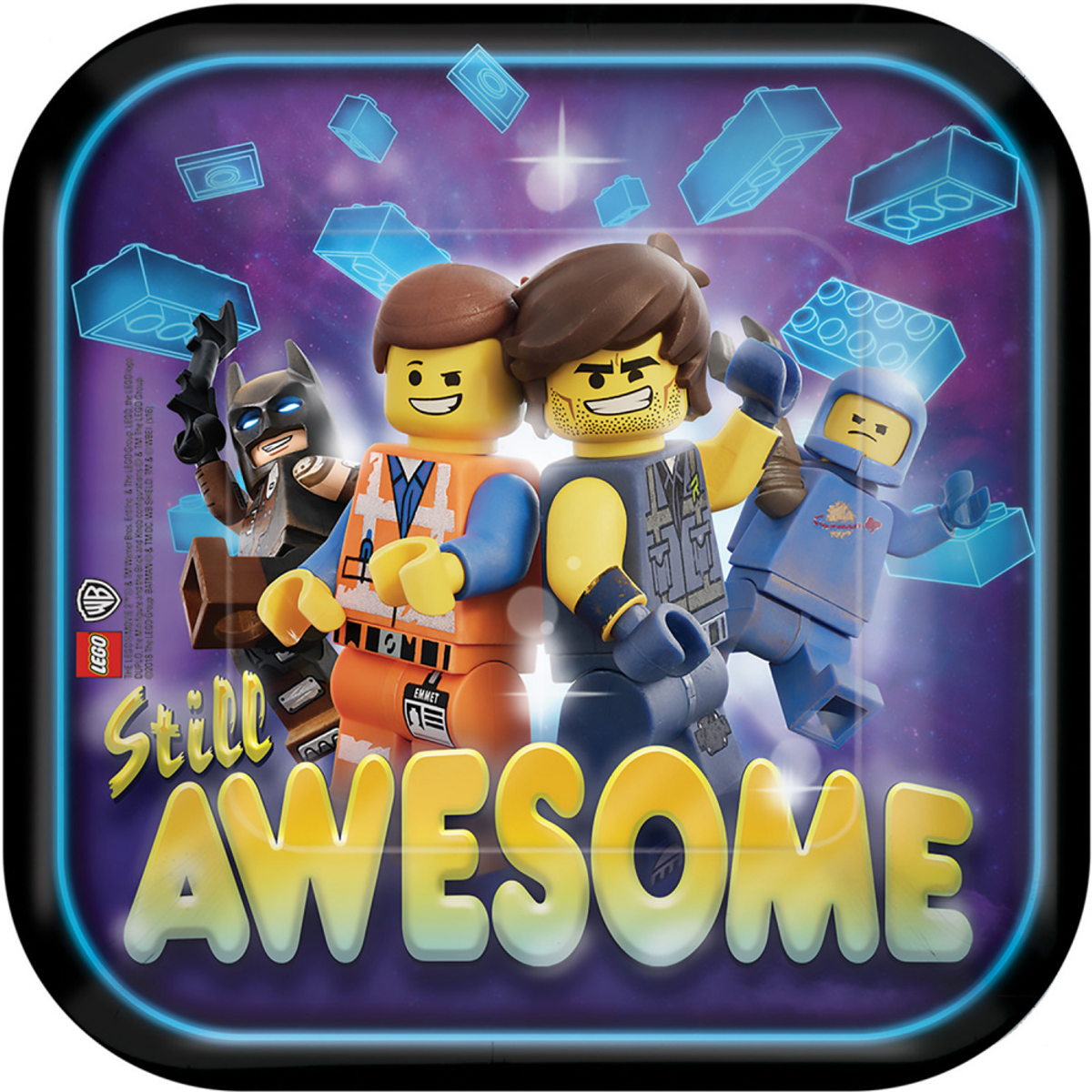 Lego Movie Asjetter, 8 stk